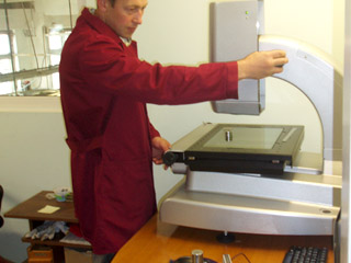Measuring optic machine TESA-VISIO 300